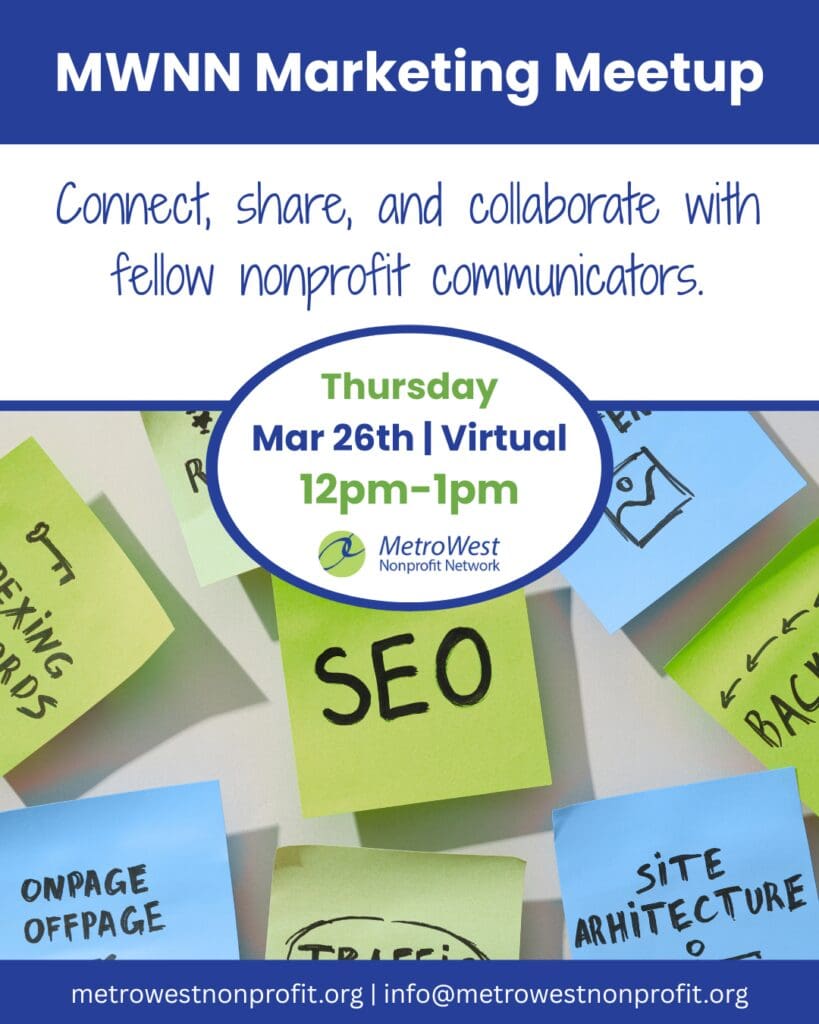 MWNN Marketing Meetup for Nonprofit Communicators
